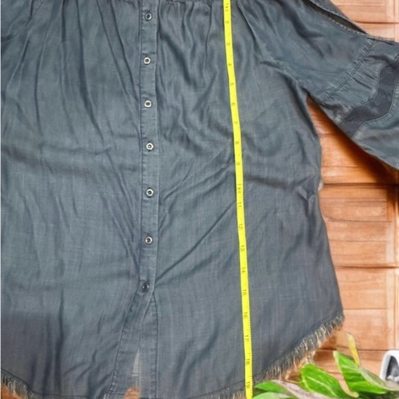 Chelsea & Theodore Blue Denim Pants - Picture 9 of 13